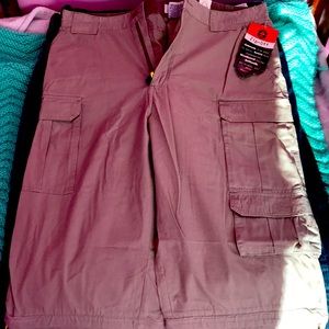 Men’s zip off pants